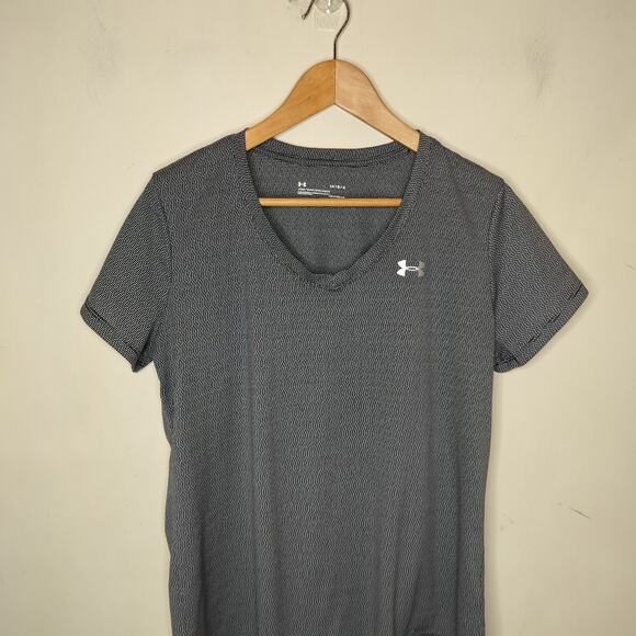 Under Armour Sleeve Top Loose Heat Gear Tee - Picture 2 of 8